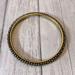 3/$20 Brown Beaded Bangle Bracelet